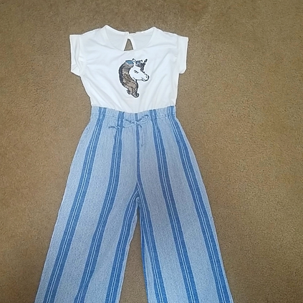 Girls sz 10/12 jumpsuit